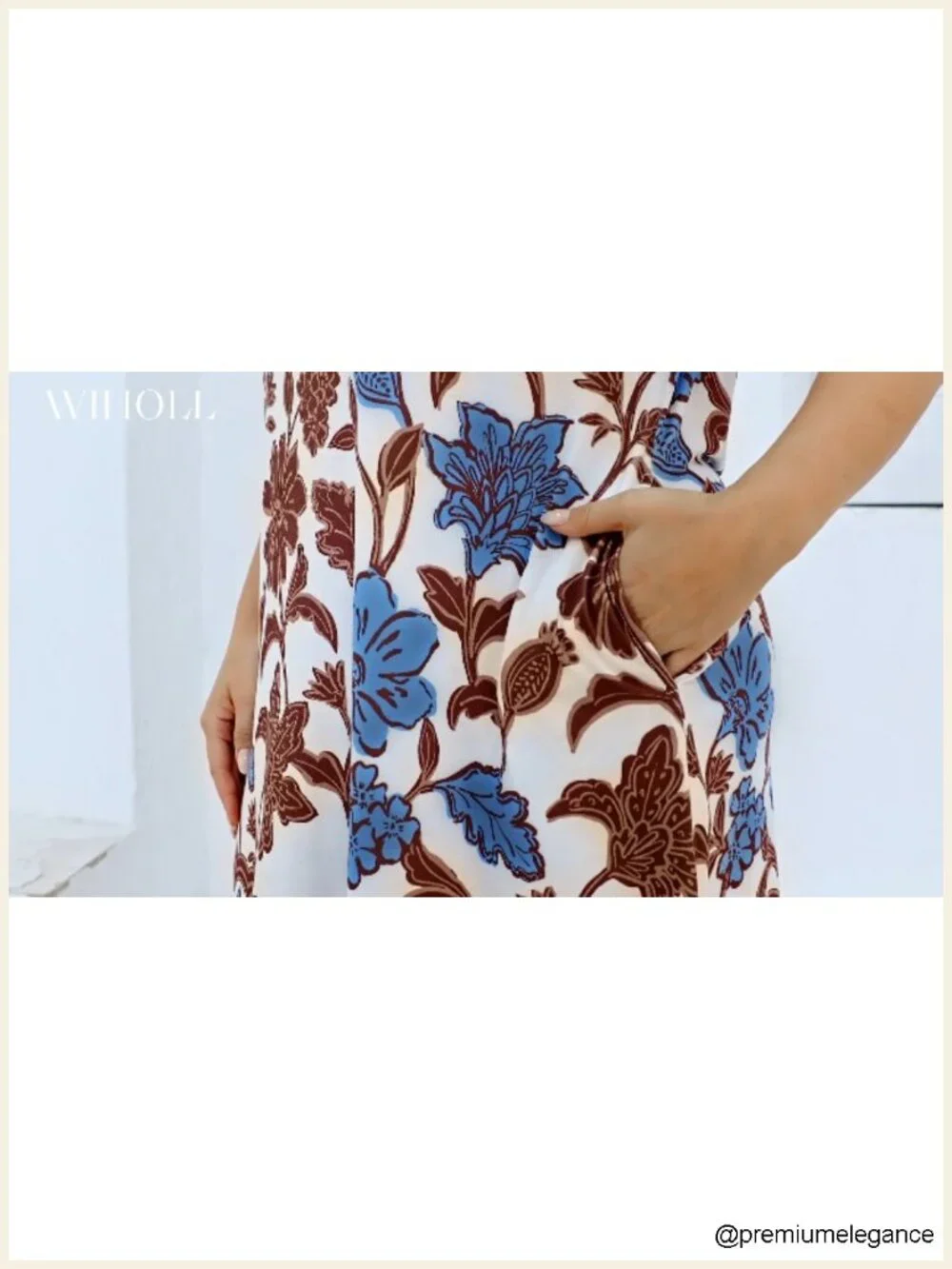 Casual Tshirt Dress for Women Midi Summer Beach Vacation V-Neck Short Sleeve